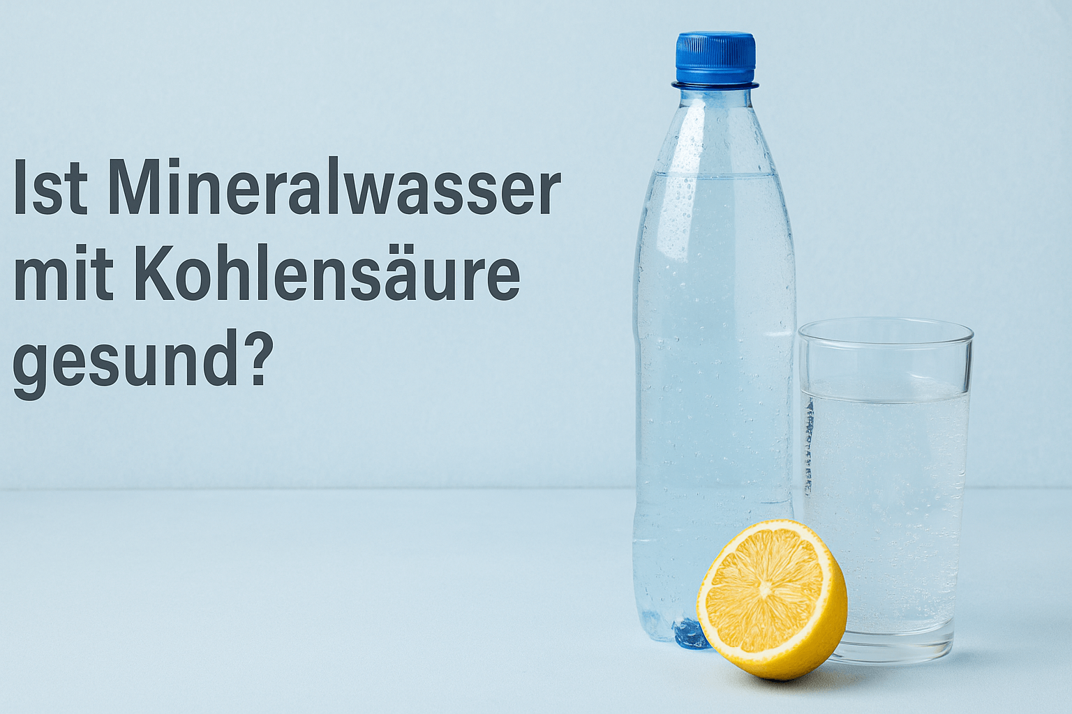 Ist Mineralwasser mit Kohlensäure gesund