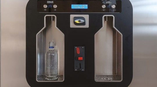 Veraqua Public – Portionierung serienmäßig